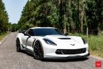 Chevrolet Corvette Z06 on Vossen Wheels (HF-2) 2019 года